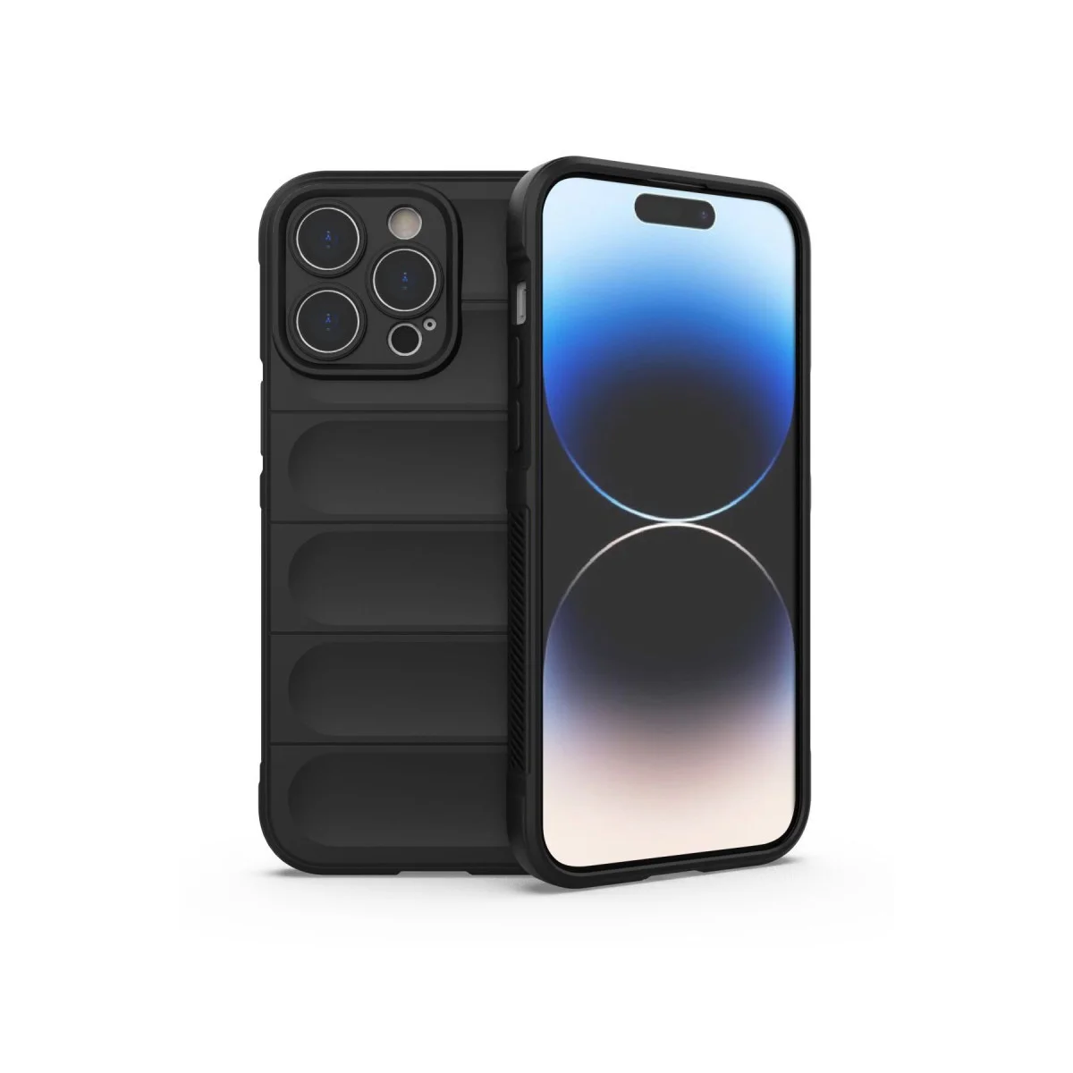 iPhone 14 Pro Optimum Silikon Kılıf Siyah - Maksimum Koruma ve Şıklık
