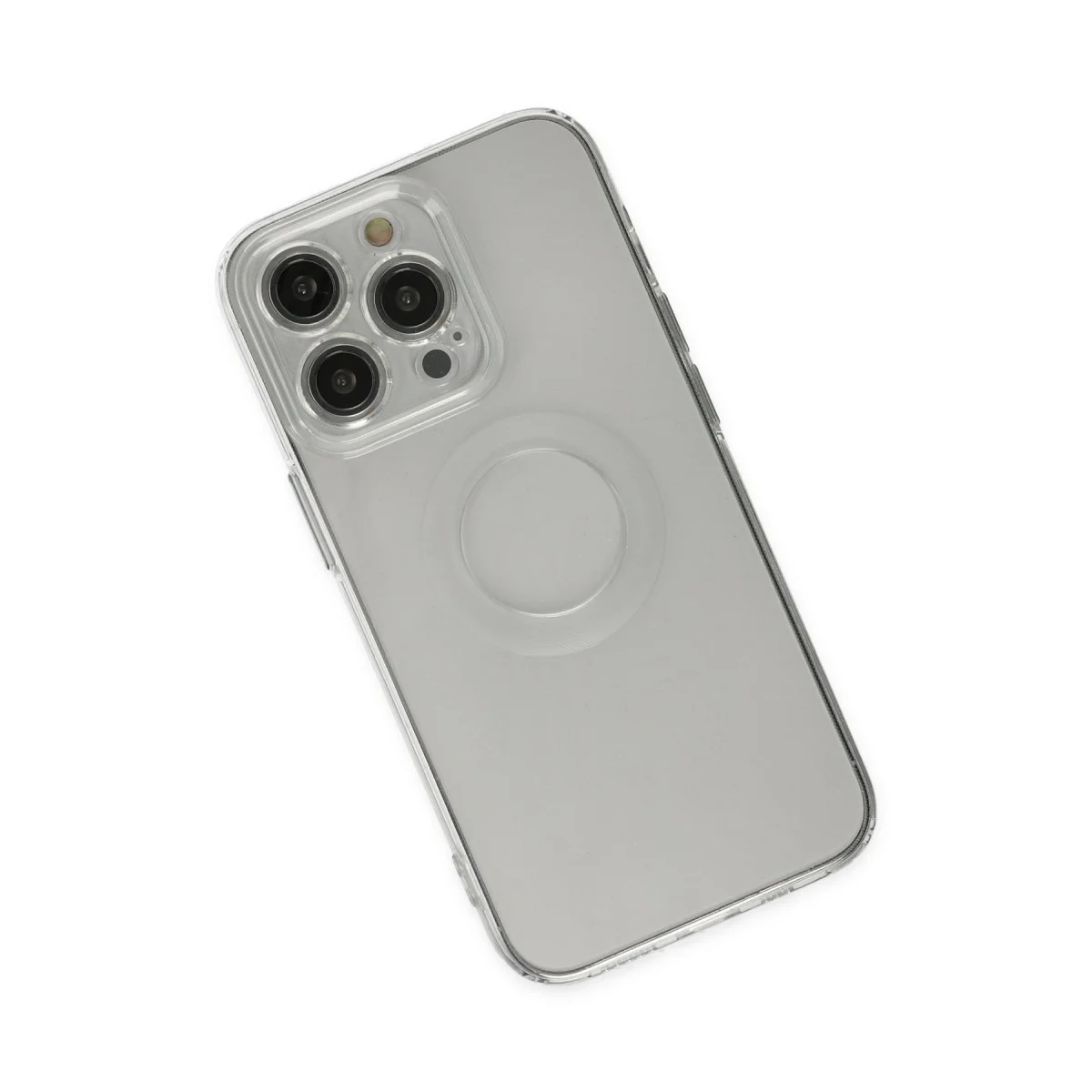 iPhone 14 Pro Şeffaf Silikon Kılıf - Kamera Lensi Koruyucu ve Ergonomik Tasarım