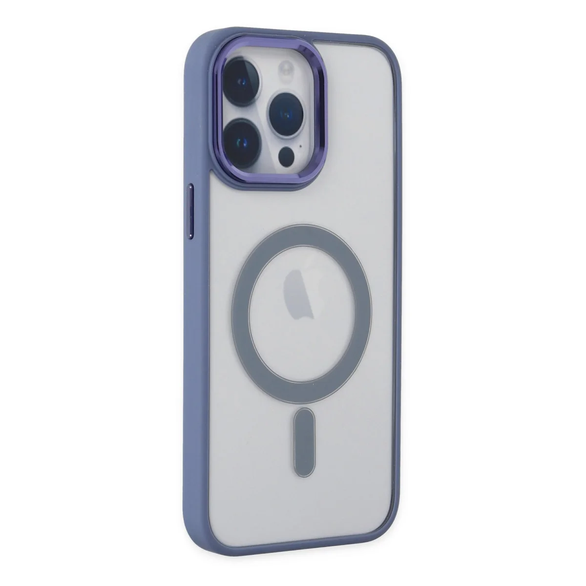 iPhone 14 Pro Silikon Kılıf - Magneticsafe Teknolojisi, Sierra Blue