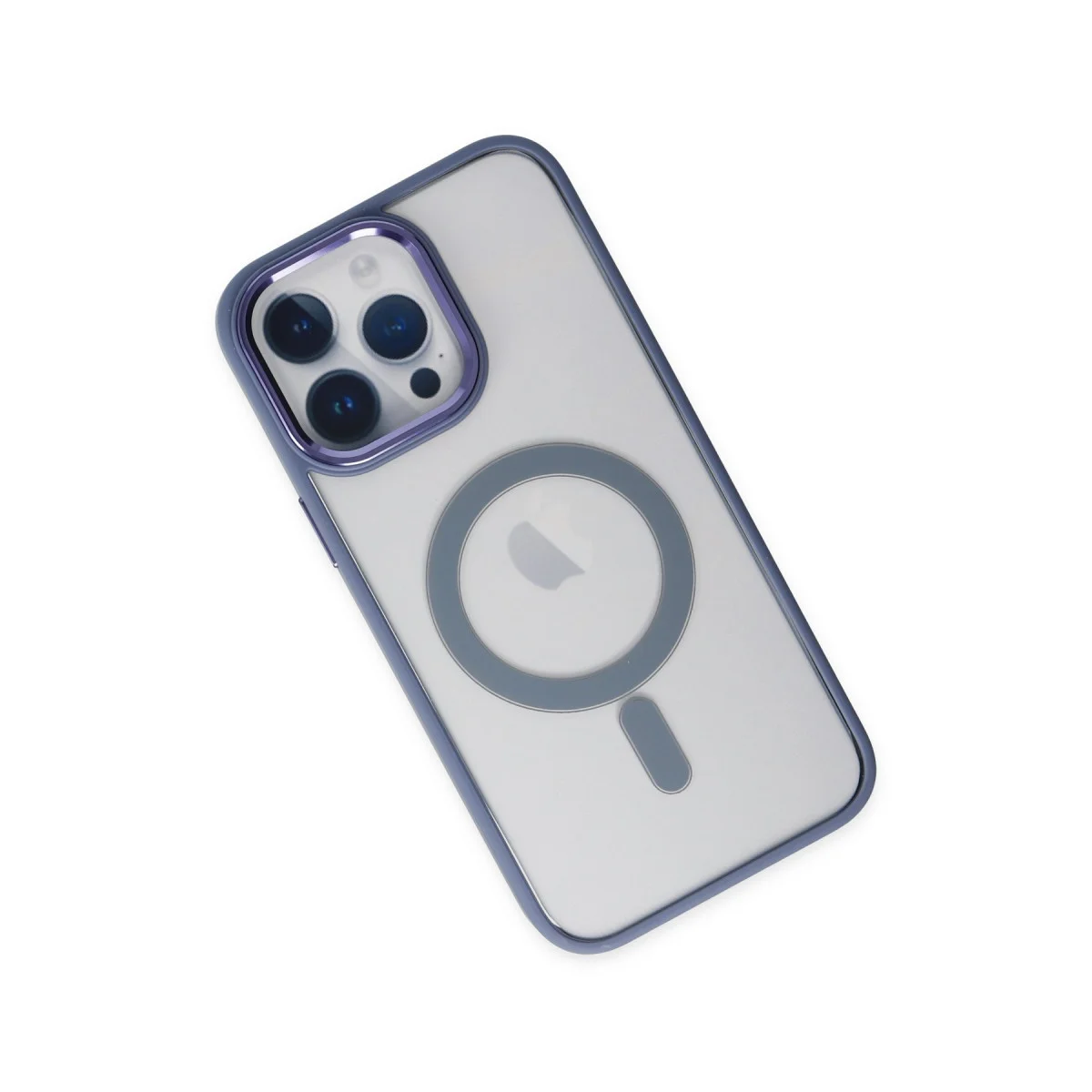 iPhone 14 Pro Silikon Kılıf - Magneticsafe Teknolojisi, Sierra Blue