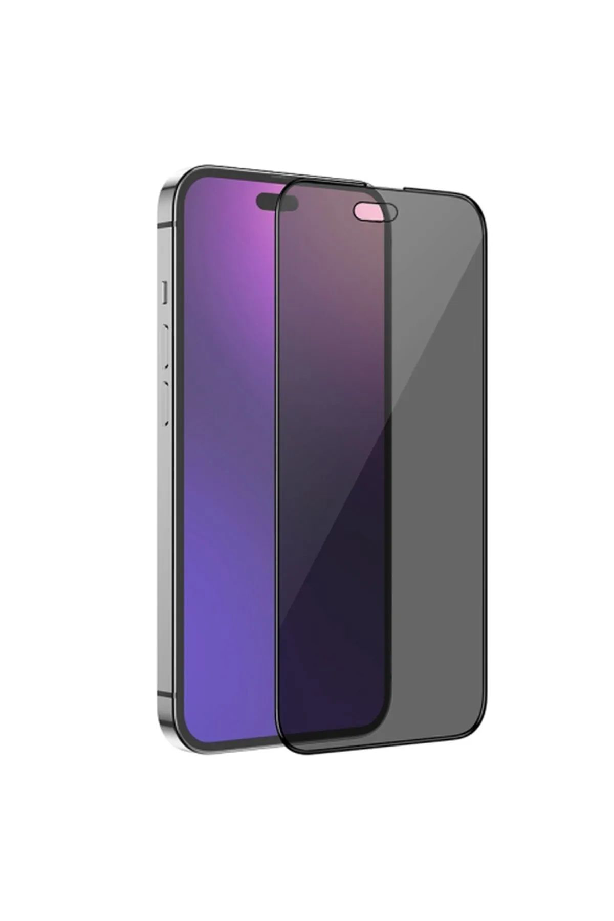 Just Cheap Store İphone 14 Pro Uyumlu Hayalet Ekran Gizli Tam Kaplayan Kirilmaz Ca