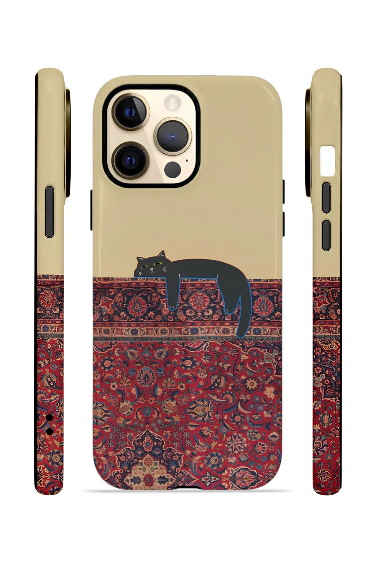 iPhone 14 Pro Vorian Çift Katmanlı MagSafe Kılıf Persian Cat Lounge