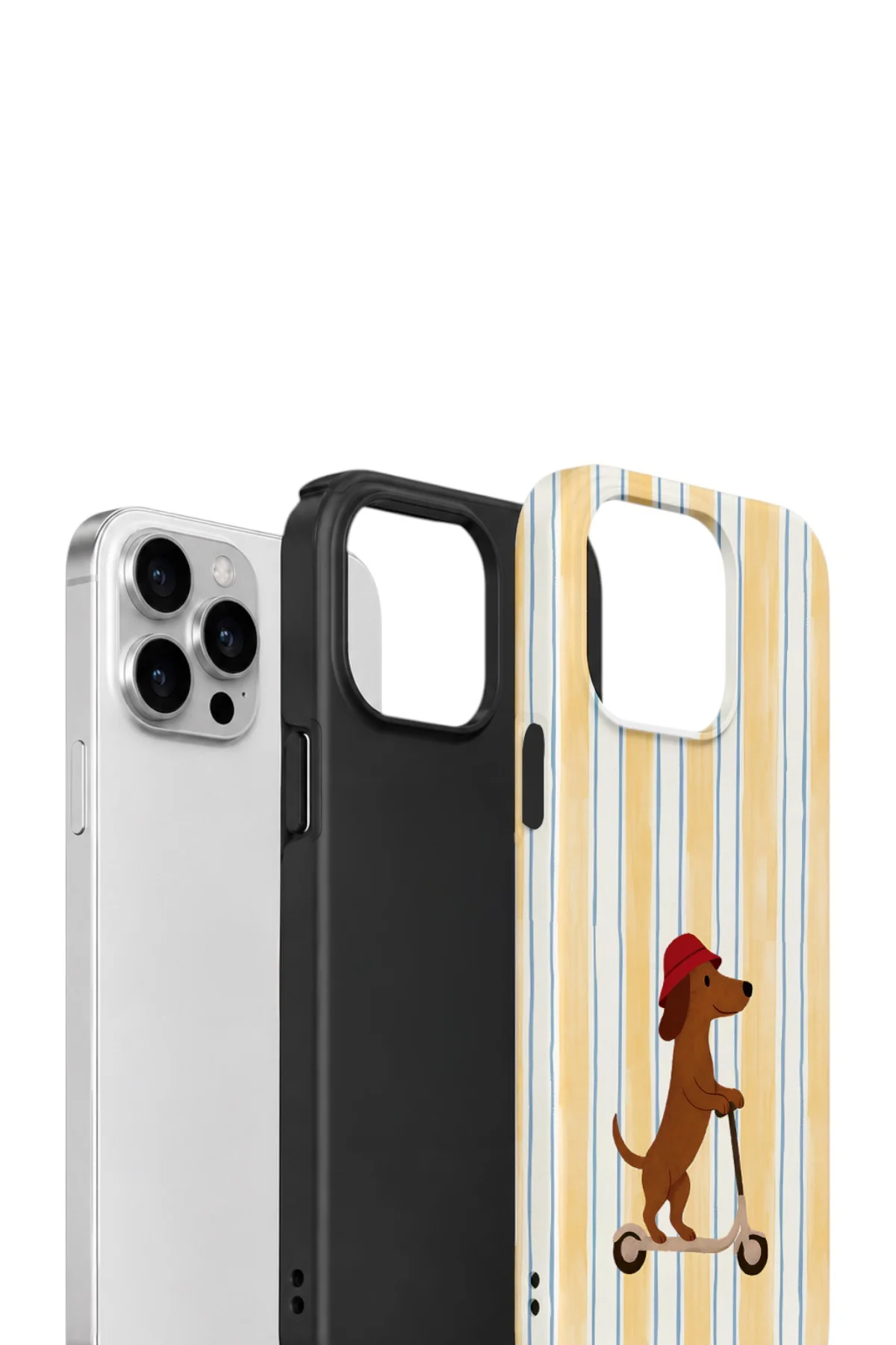 iPhone 14 Pro Vorian Yough Kılıf Dachshund Riviera