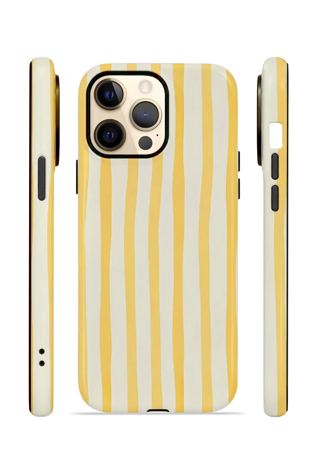 iPhone 14 Pro Vorian Çift Katmanlı Kılıf Buttercream Riviera