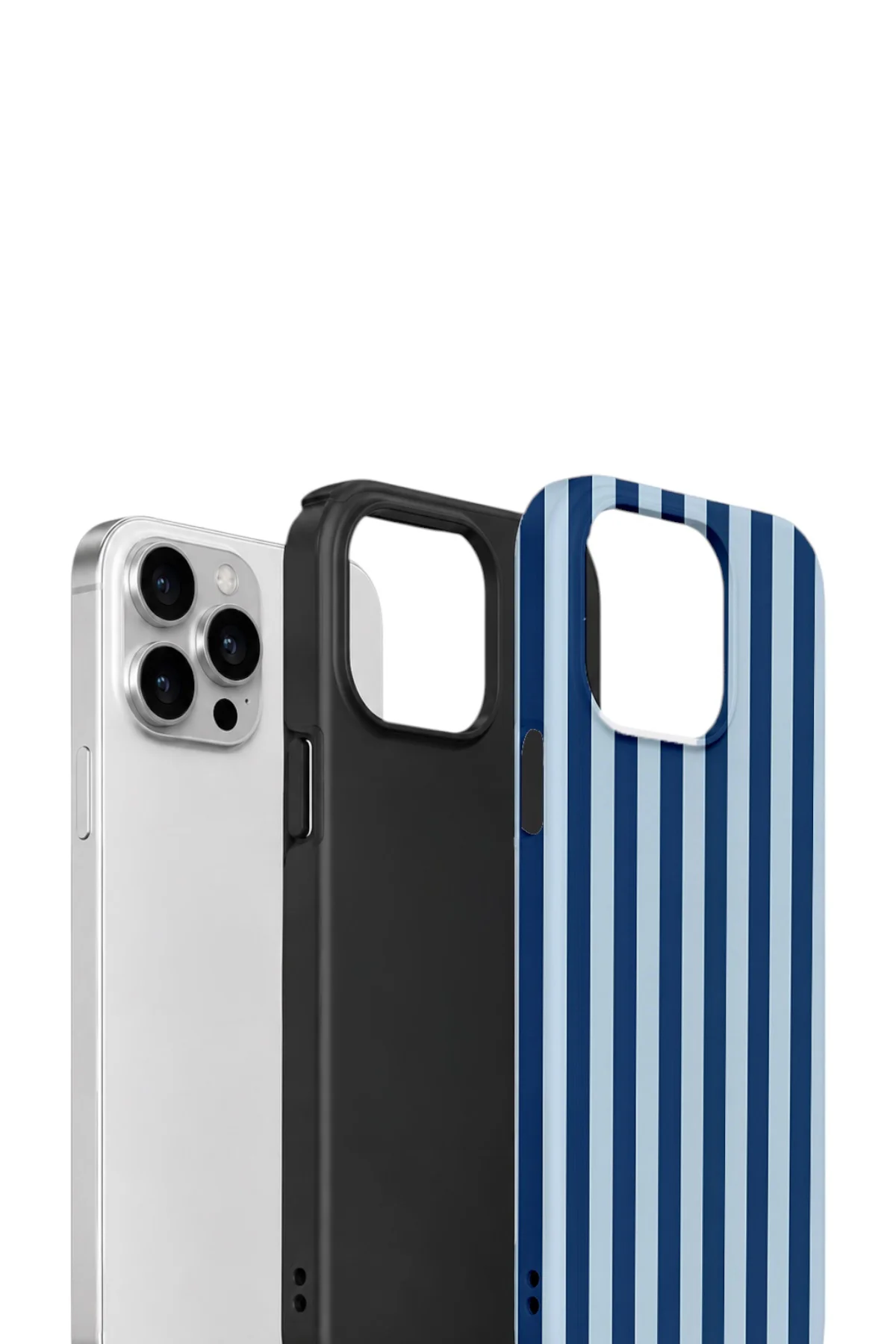 iPhone 14 Pro Vorian Çift Katmanlı Kılıf Deep Blue Riviera
