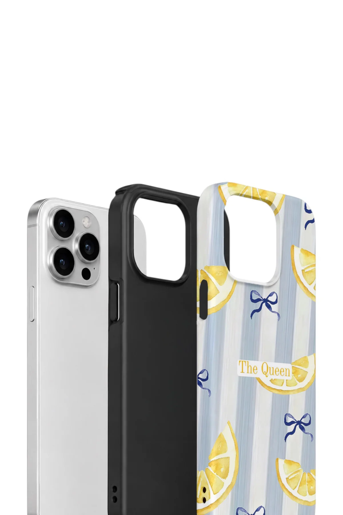 iPhone 14 Pro Vorian Yough Kılıf Queen Lemon Bow