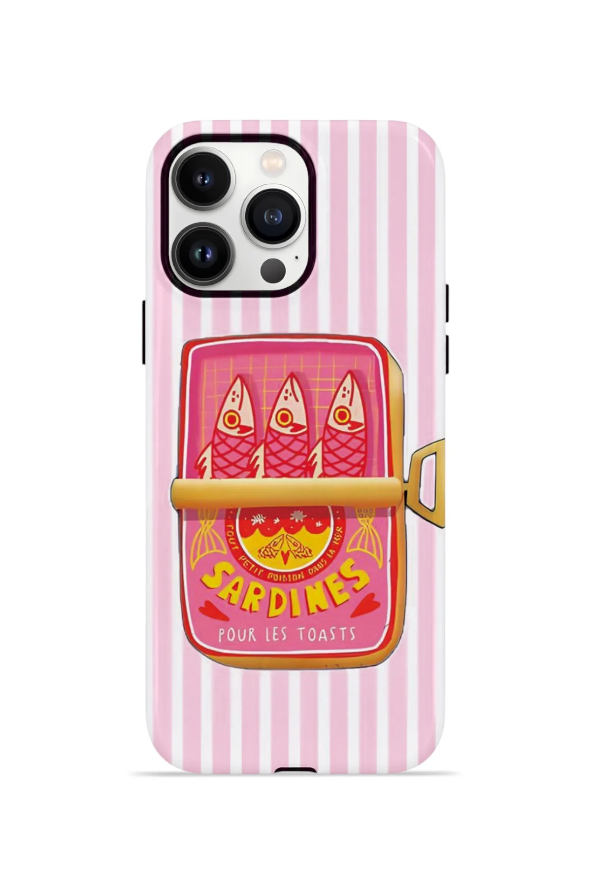 iPhone 14 Pro Vorian Çift Katmanlı MagSafe Kılıf Sardine Club Pink