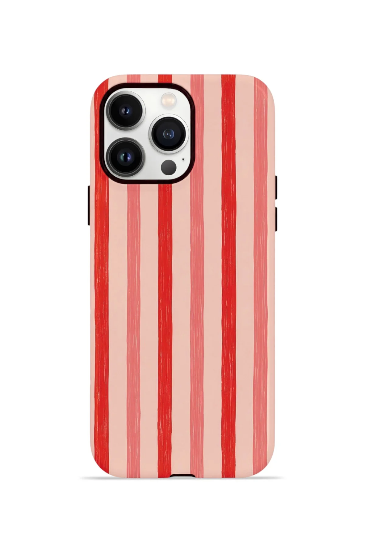 iPhone 14 Pro Vorian Yough Magsafe Kılıf Coral Cream Stripe