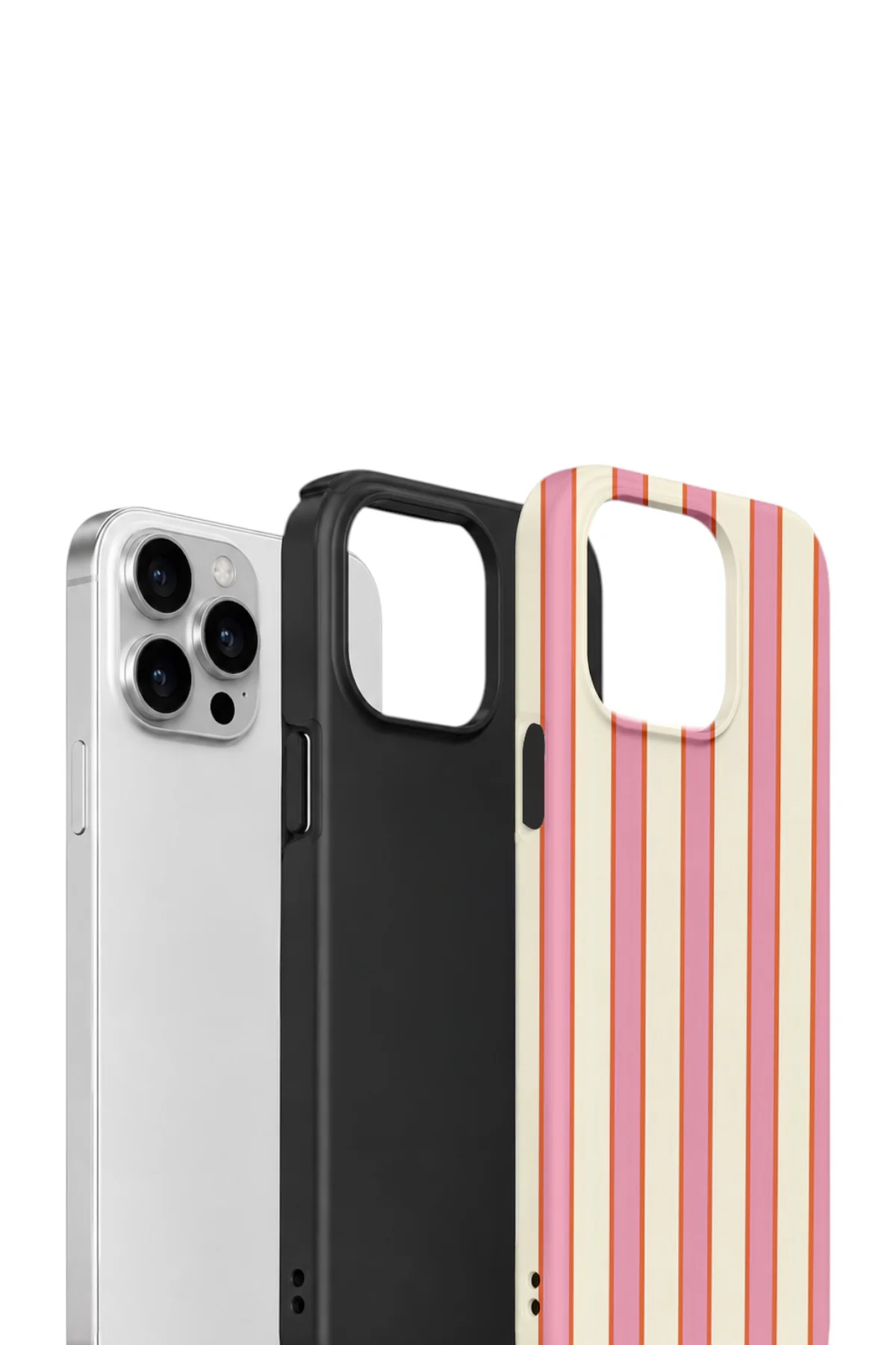 iPhone 14 Pro Vorian Yough Kılıf Sunset Candy Stripe