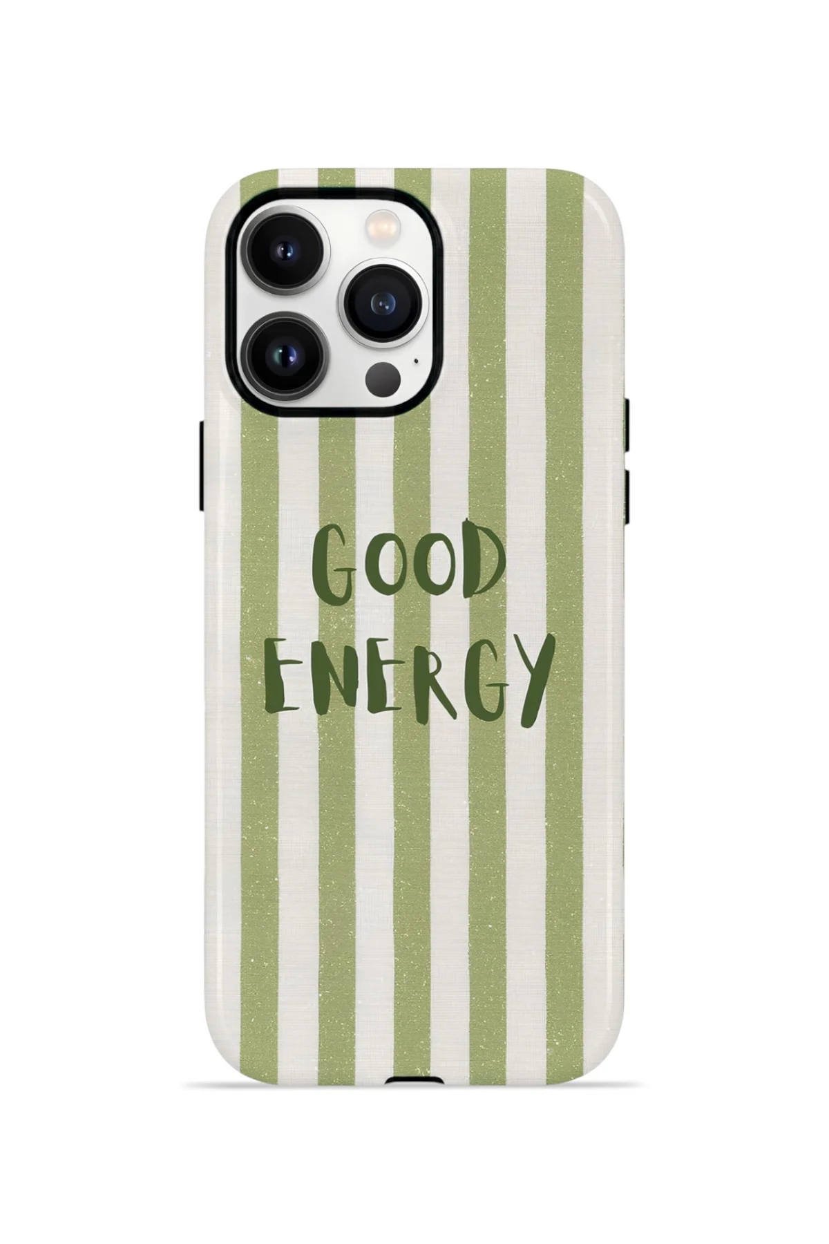 iPhone 14 Pro Vorian Çift Katmanlı Kılıf Good Energy Olive