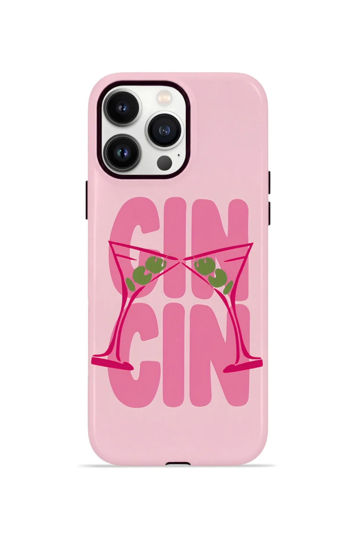 iPhone 14 Pro Vorian Çift Katmanlı Kılıf Gin O Clock