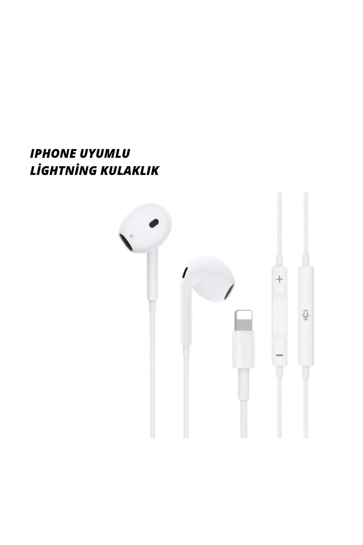 iPhone 14 ve altındaki modellerle uyumlu Kablolu kulaklık iPhone 14 ve altındaki modellerle uyumlu Kablolu kulaklık