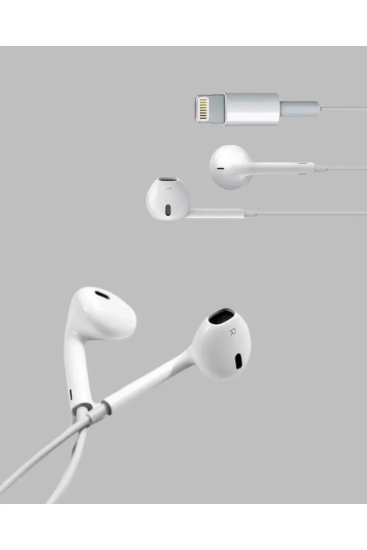 iPhone 14 ve altındaki modellerle uyumlu Kablolu kulaklık iPhone 14 ve altındaki modellerle uyumlu Kablolu kulaklık