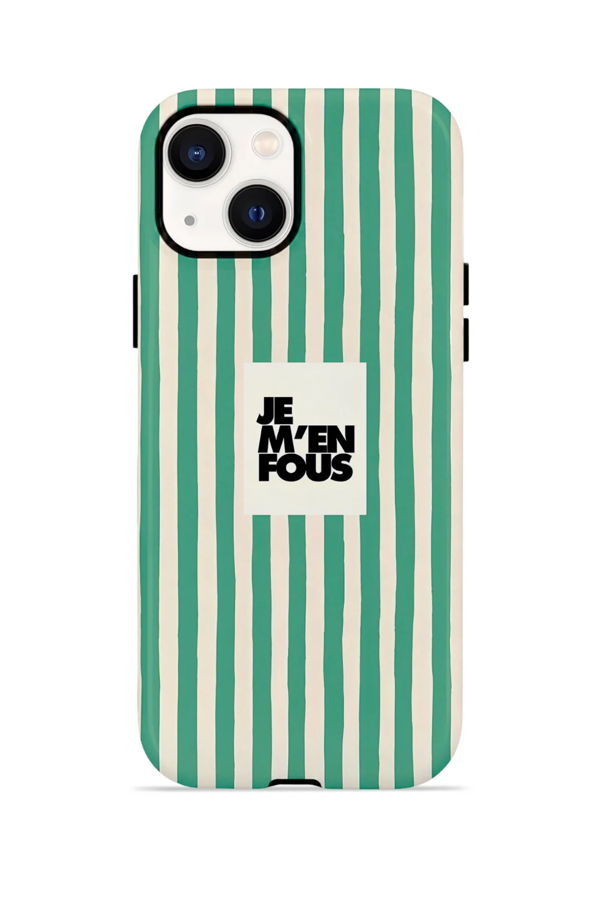 iPhone 14 Vorian Çift Katmanlı MagSafe Kılıf Je M En Fous Green iPhone 14 Vorian Çift Katmanlı MagSafe Kılıf Je M En Fous Green