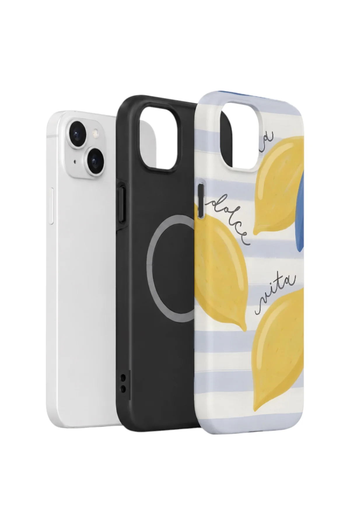 iPhone 14 Vorian Çift Katmanlı MagSafe Kılıf Dolce Vita Lemon iPhone 14 Vorian Çift Katmanlı MagSafe Kılıf Dolce Vita Lemon