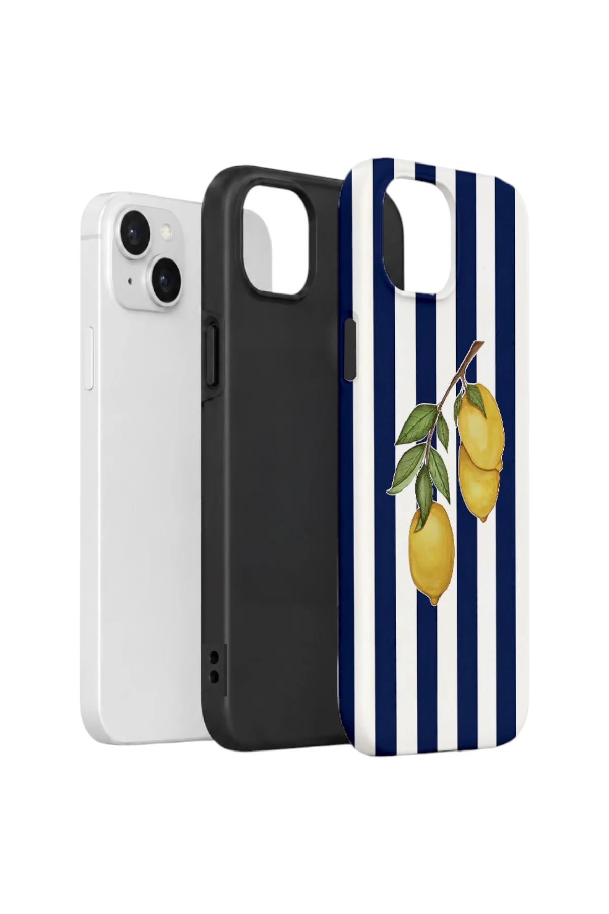 iPhone 14 Vorian Çift Katmanlı Kılıf Amalfi Lemon Branch