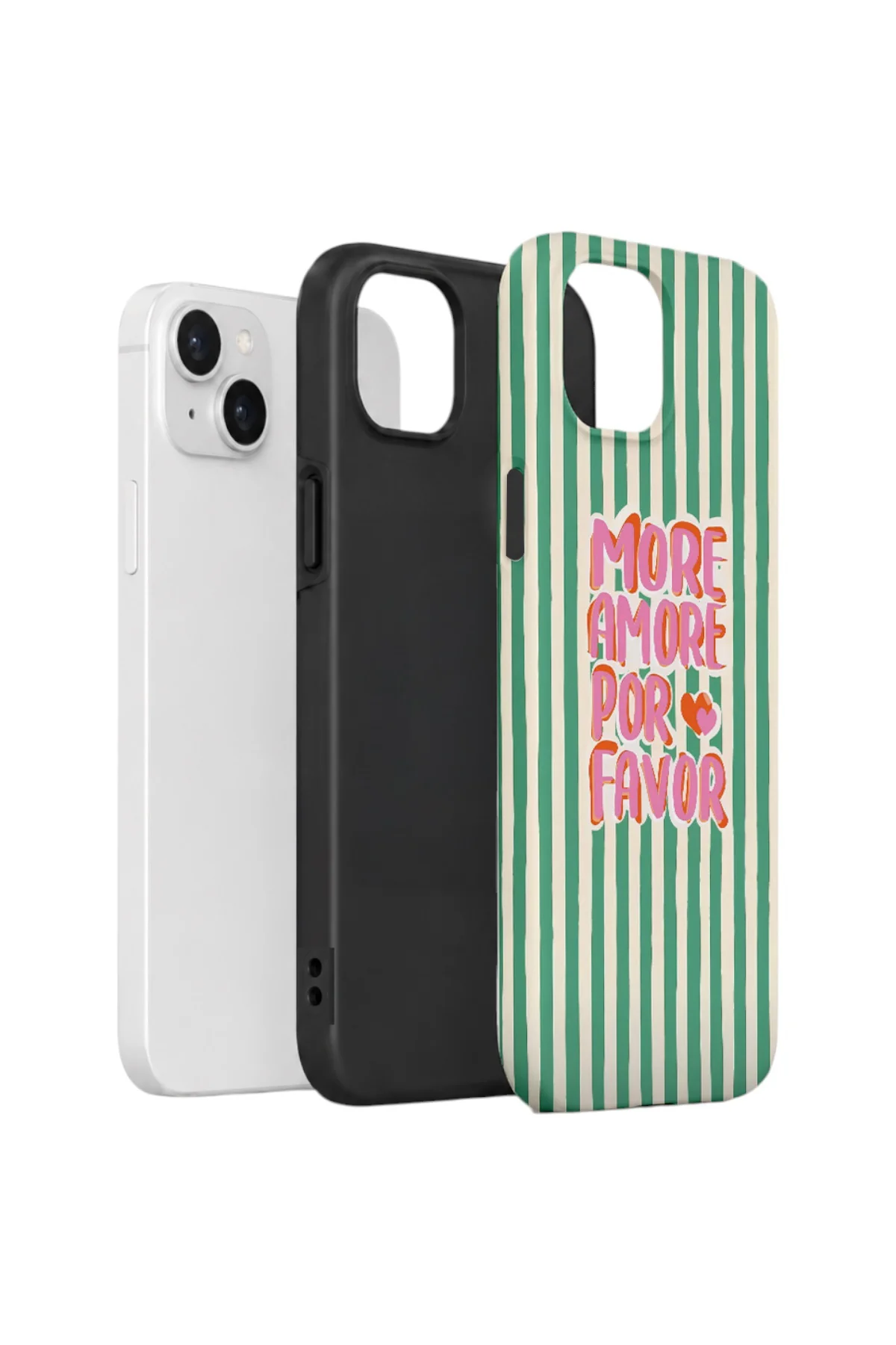 iPhone 14 Vorian Çift Katmanlı Kılıf More Amore Green