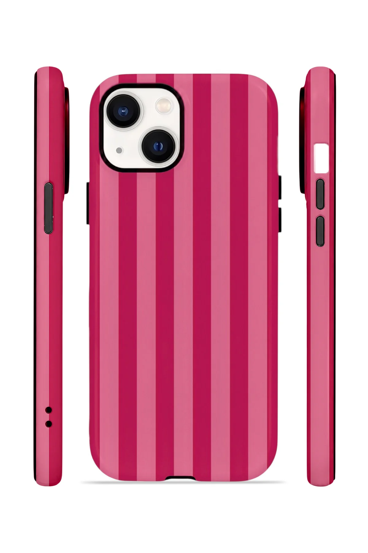 iPhone 14 Vorian Çift Katmanlı Kılıf Berry Cabana