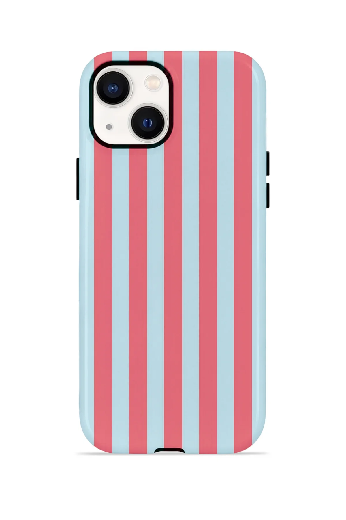 iPhone 14 Vorian Çift Katmanlı Kılıf Poolside Candy Stripe
