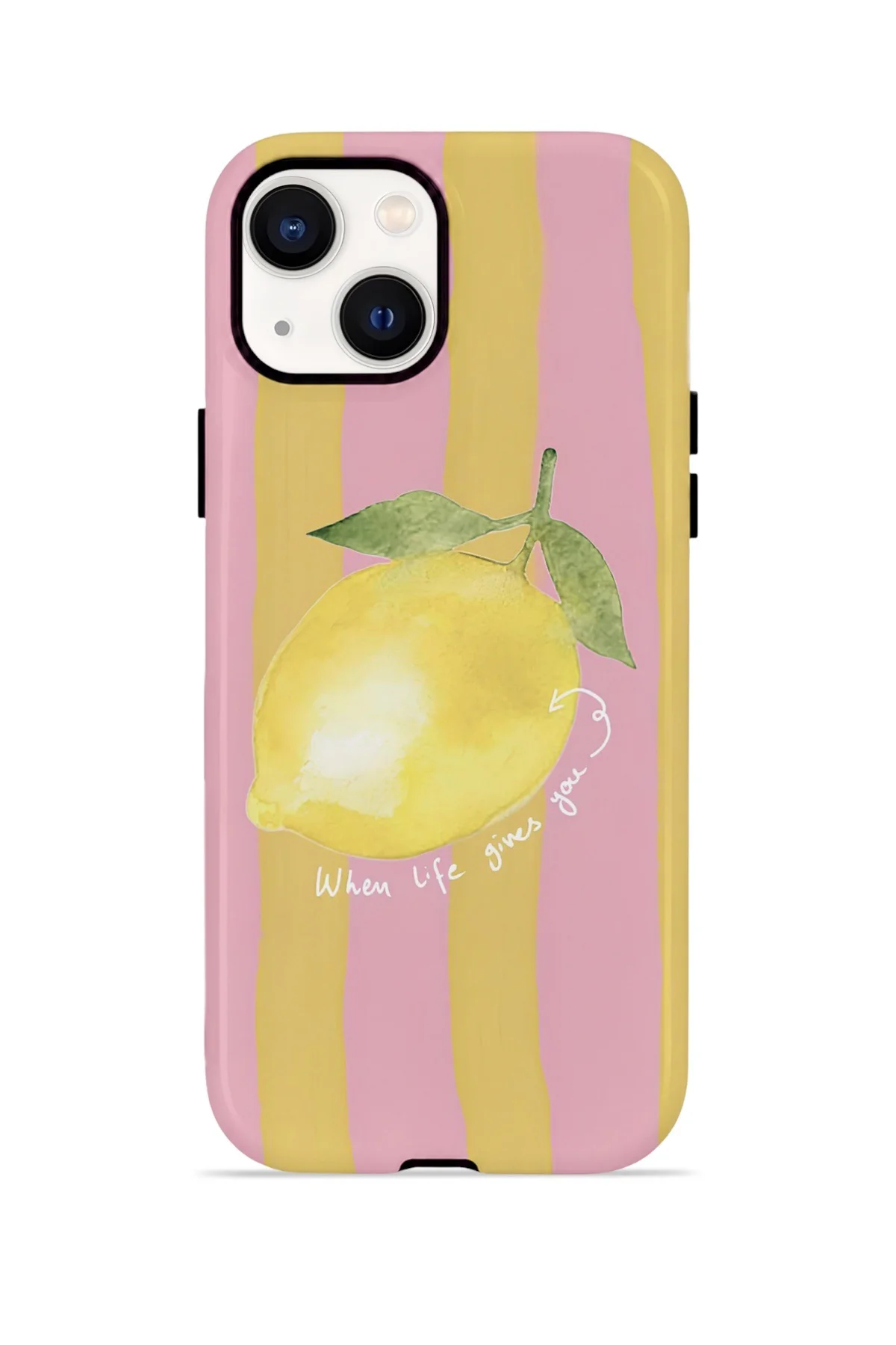 iPhone 14 Vorian Yough Kılıf Pink Lemon Muse