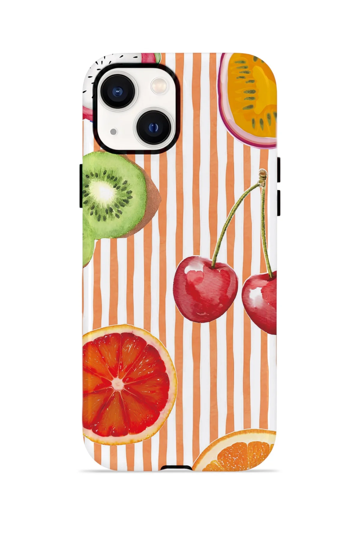 iPhone 14 Vorian Yough Kılıf Tutti Frutti Stripe