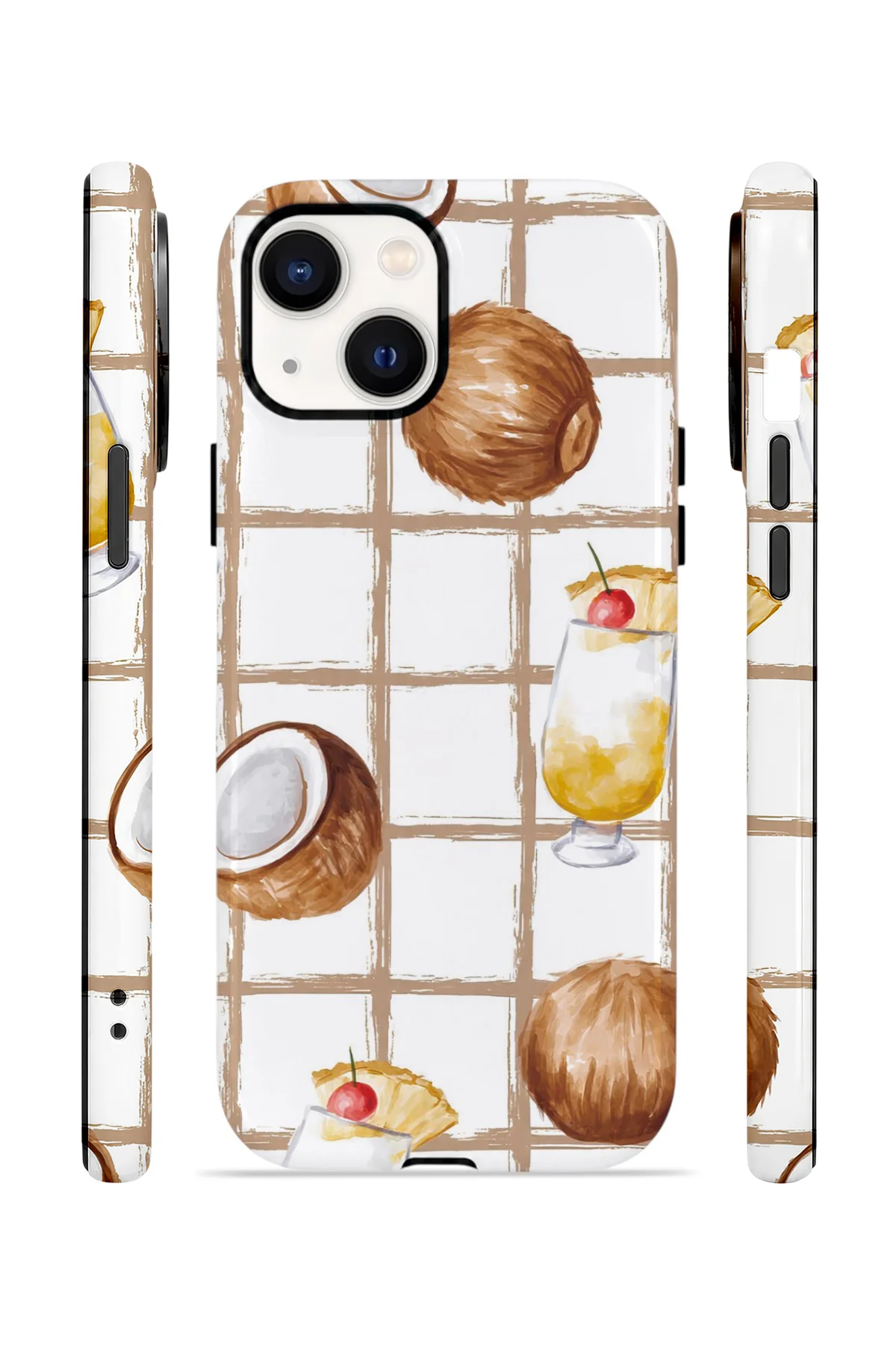 iPhone 14 Vorian Yough Kılıf Coconut Cabana