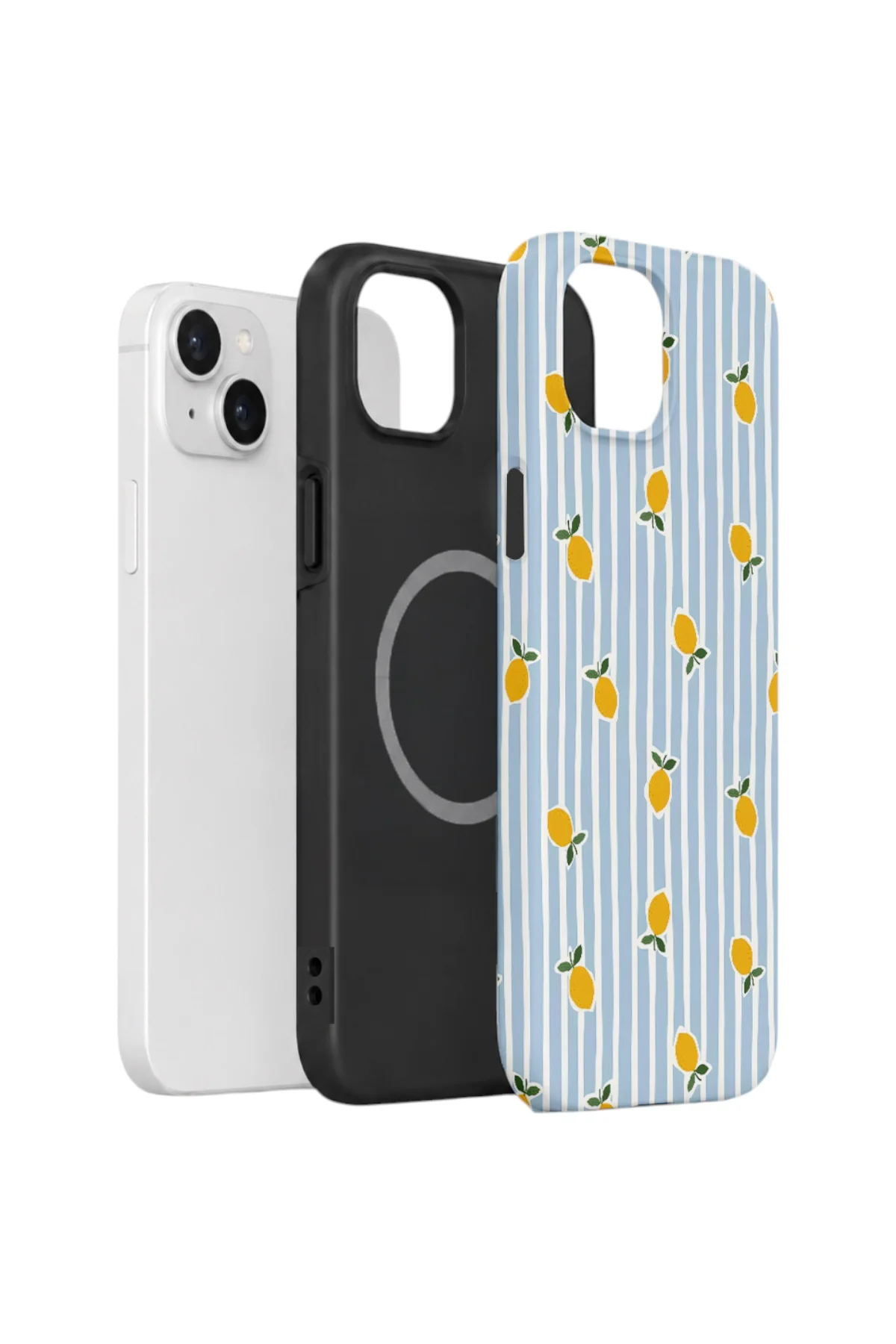iPhone 14 Vorian Yough Magsafe Kılıf Tiny Lemon Rain