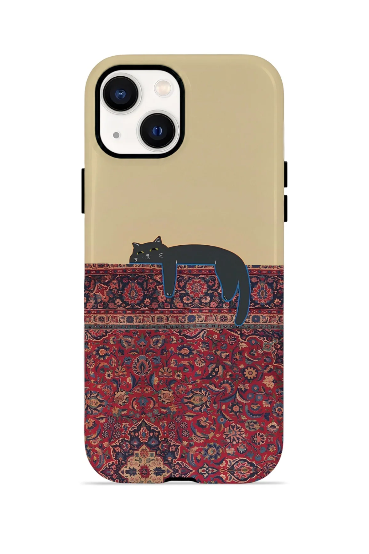 iPhone 14 Vorian Yough Kılıf Persian Cat Lounge
