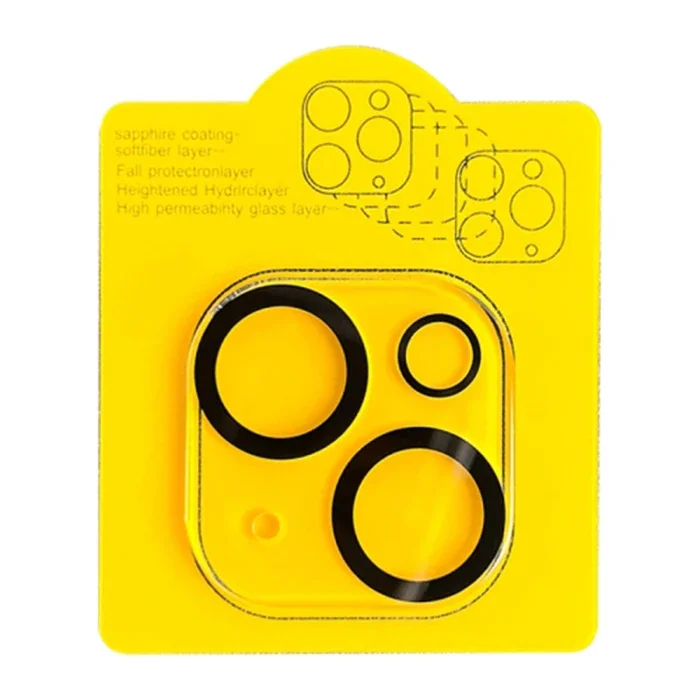 iPhone 15 & 15 Plus Kamera Lens Tam Kaplayan Temper Cam – Çizilmeye Karşı Ultra İnce 0,3 mm Koruyucu