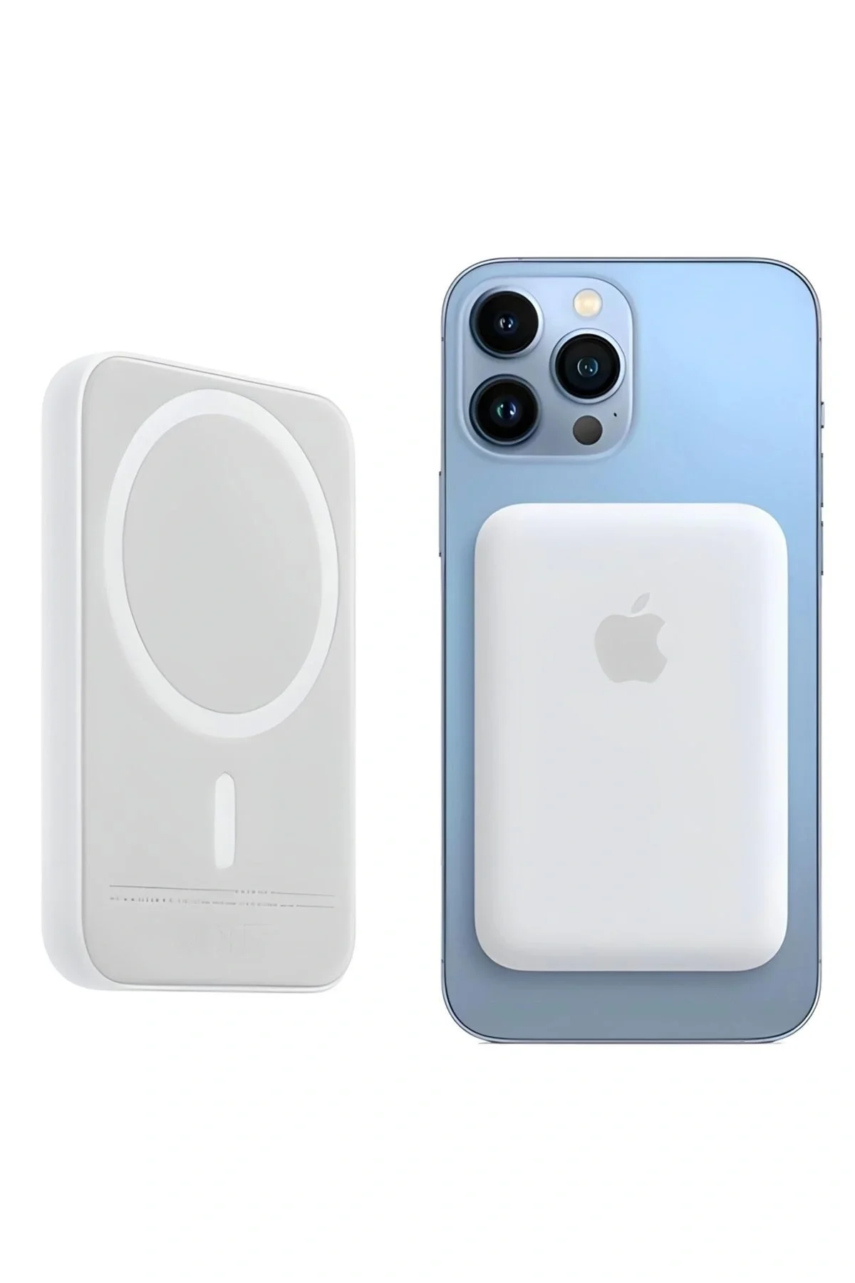 iPhone 15 / 16 / 17 Uyumlu MagSafe Kablosuz Powerbank 5000 mAh | Wireless Taşınabilir Batarya Şarj Aleti