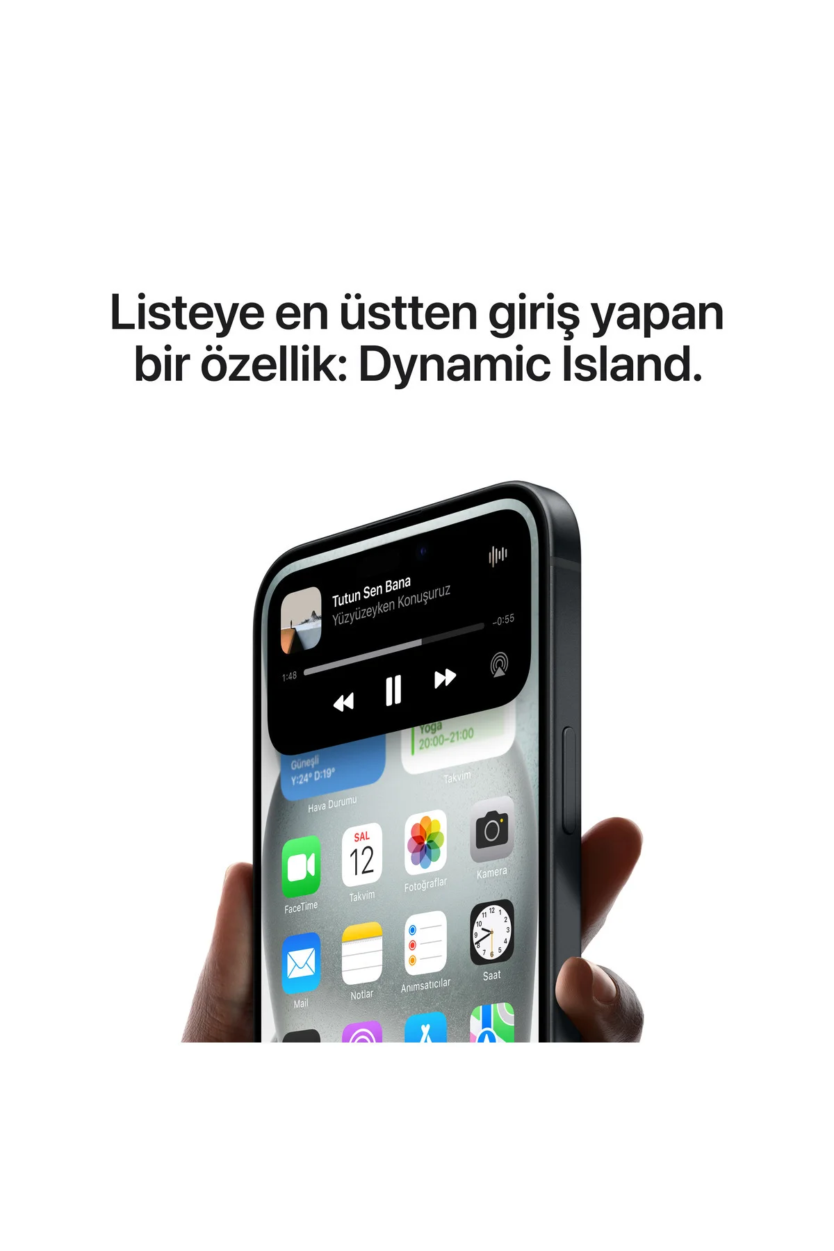 iPhone 15 256 GB Sarı