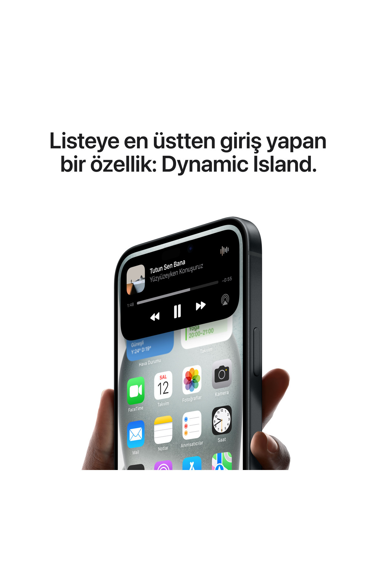 Apple İphone 15 256 Gb Siyah