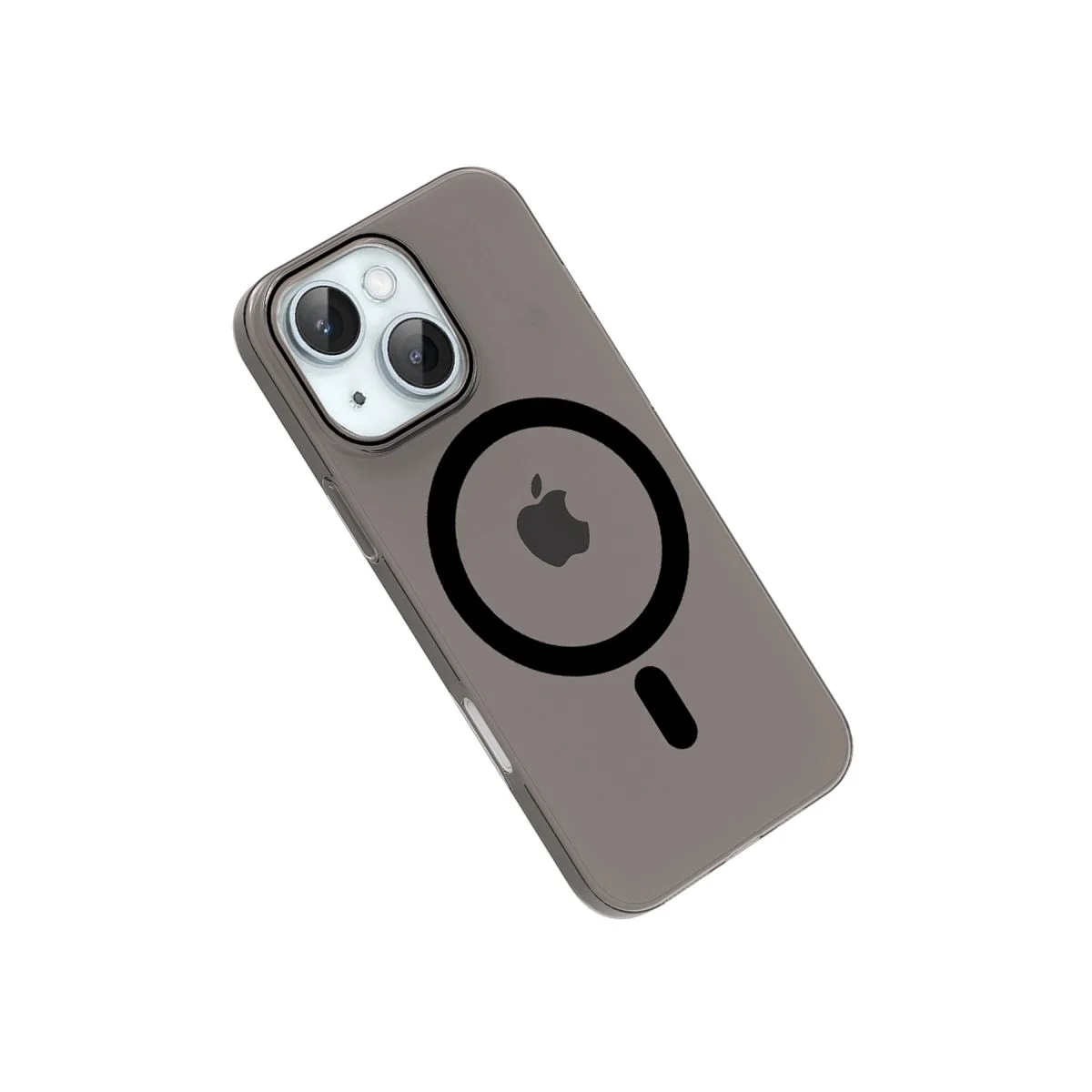 iPhone 15 ile Uyumlu MagSafe Kapak - Siyah PC Kılıf | Tam Koruma iPhone 15 ile Uyumlu MagSafe Kapak - Siyah PC Kılıf | Tam Koruma