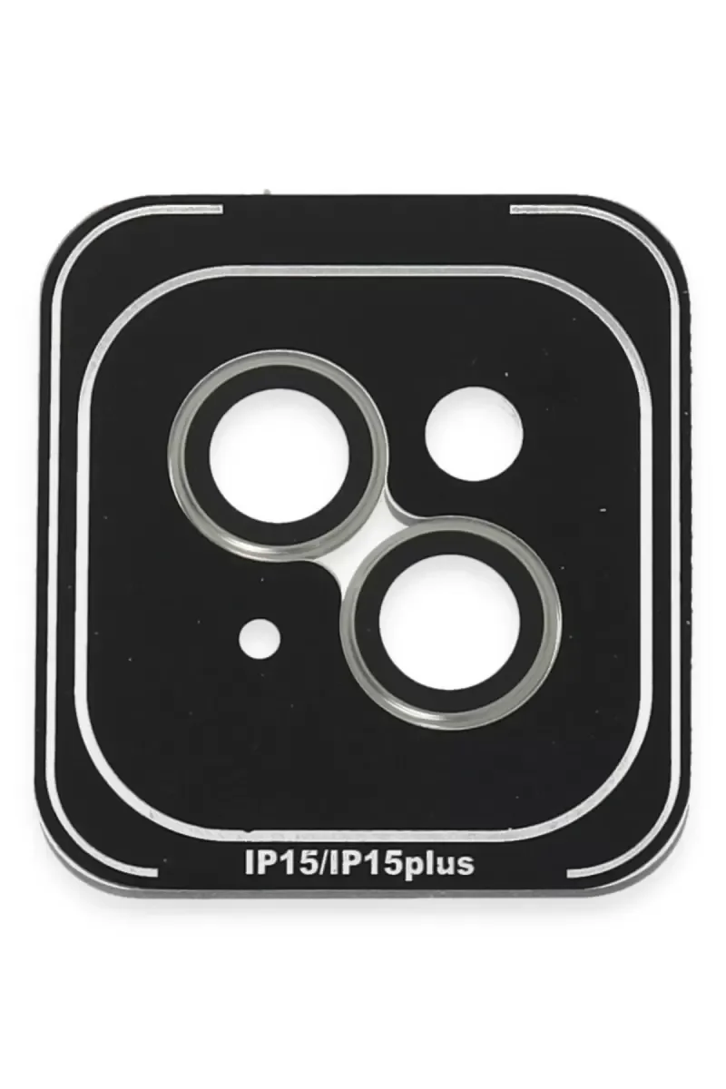 iPhone 15 ile Uyumlu PVD Metal Kamera Lens Koruyucu - Yeşil, 9H Sertlik, Anti-Refleksiyon