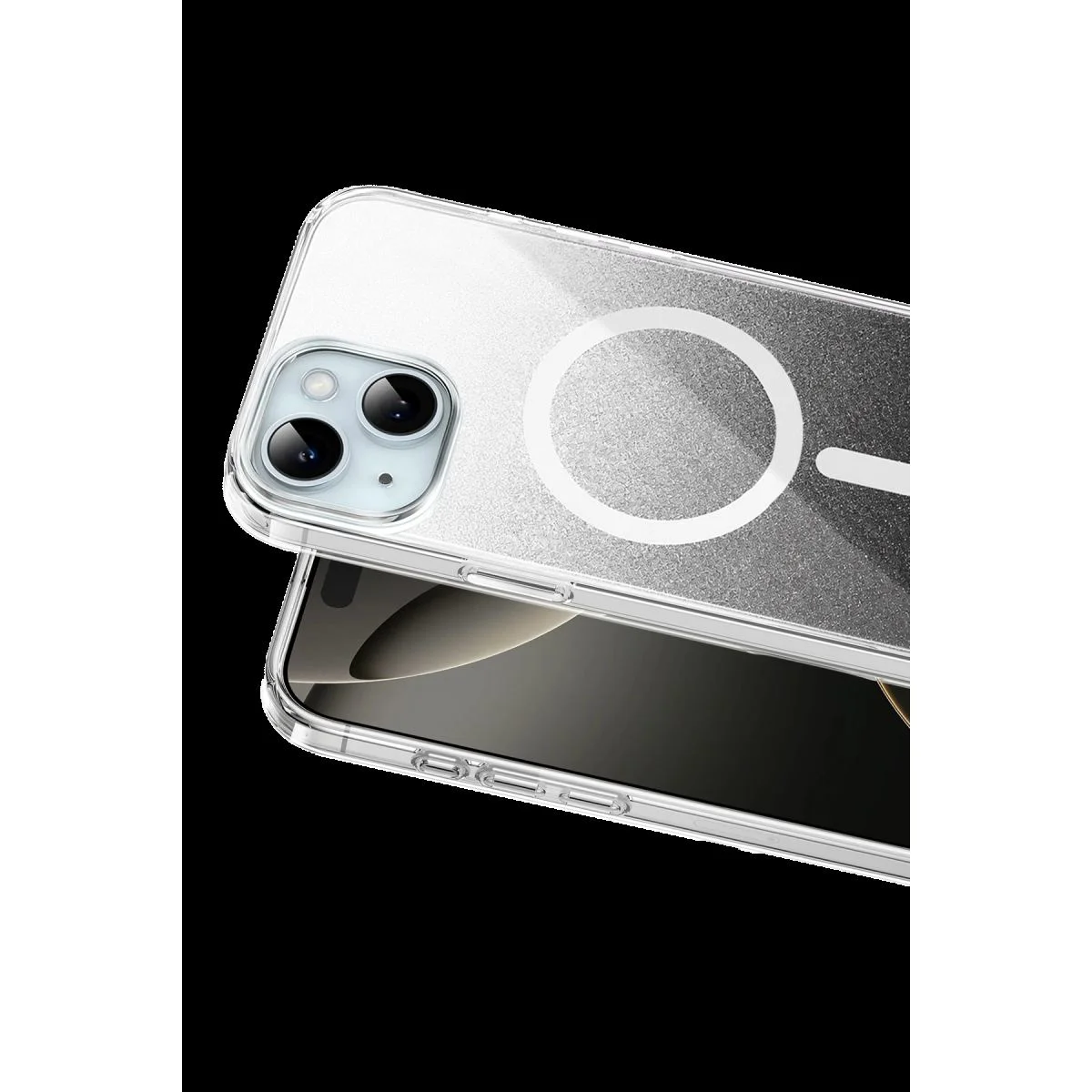 iPhone 15 ile Uyumlu Sora Simli MagSafe Kılıf - Siyah Fiyatı, Yorumları ve Özellikleri