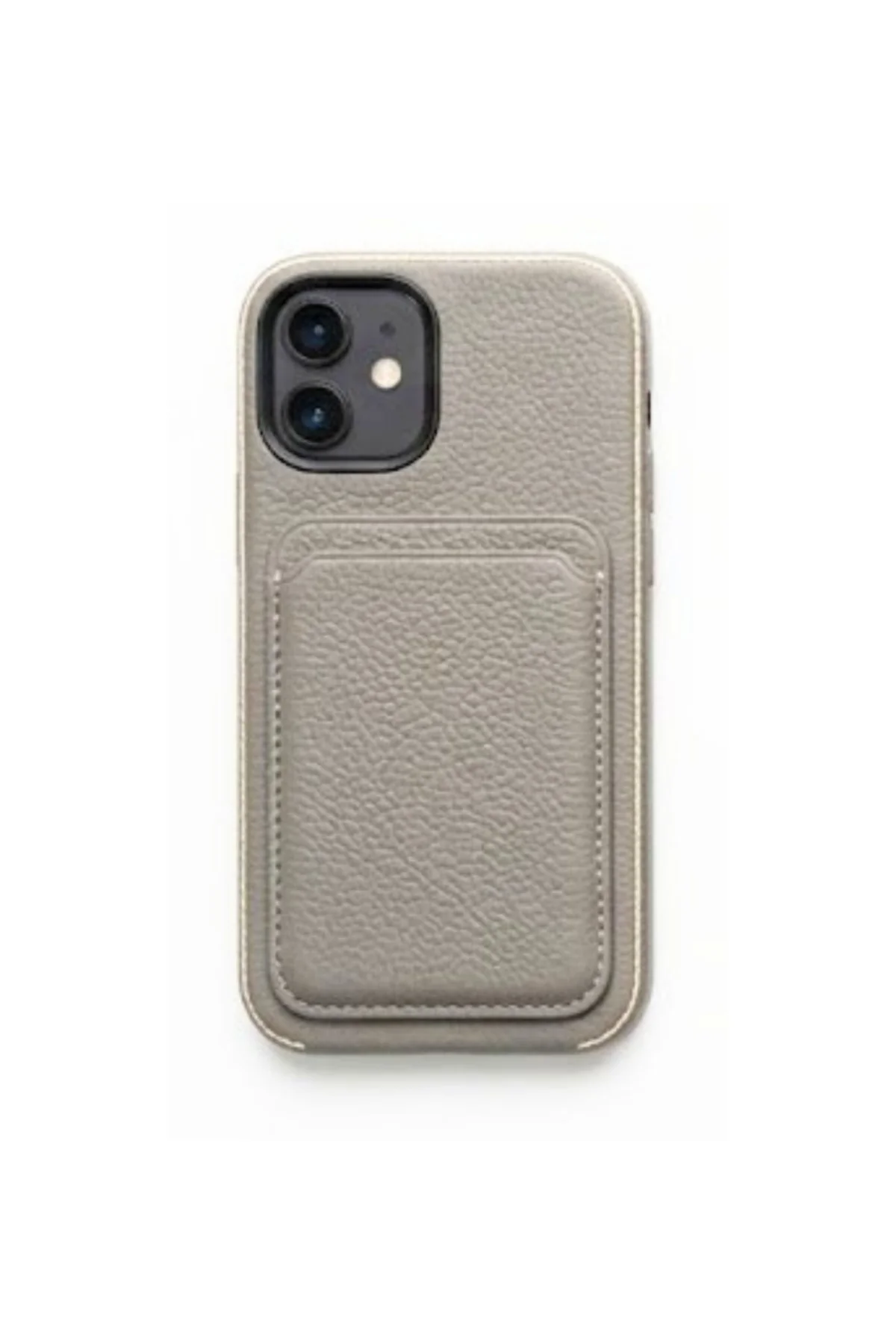 Iphone 15 Kartlıklı Telefon Kılıfı Gri