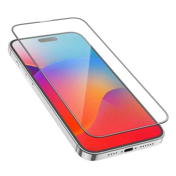 iPhone 15 Kırılmaz Cam Ekran Koruyucu 10’lu Set - 9H Full HD Temperli Cam