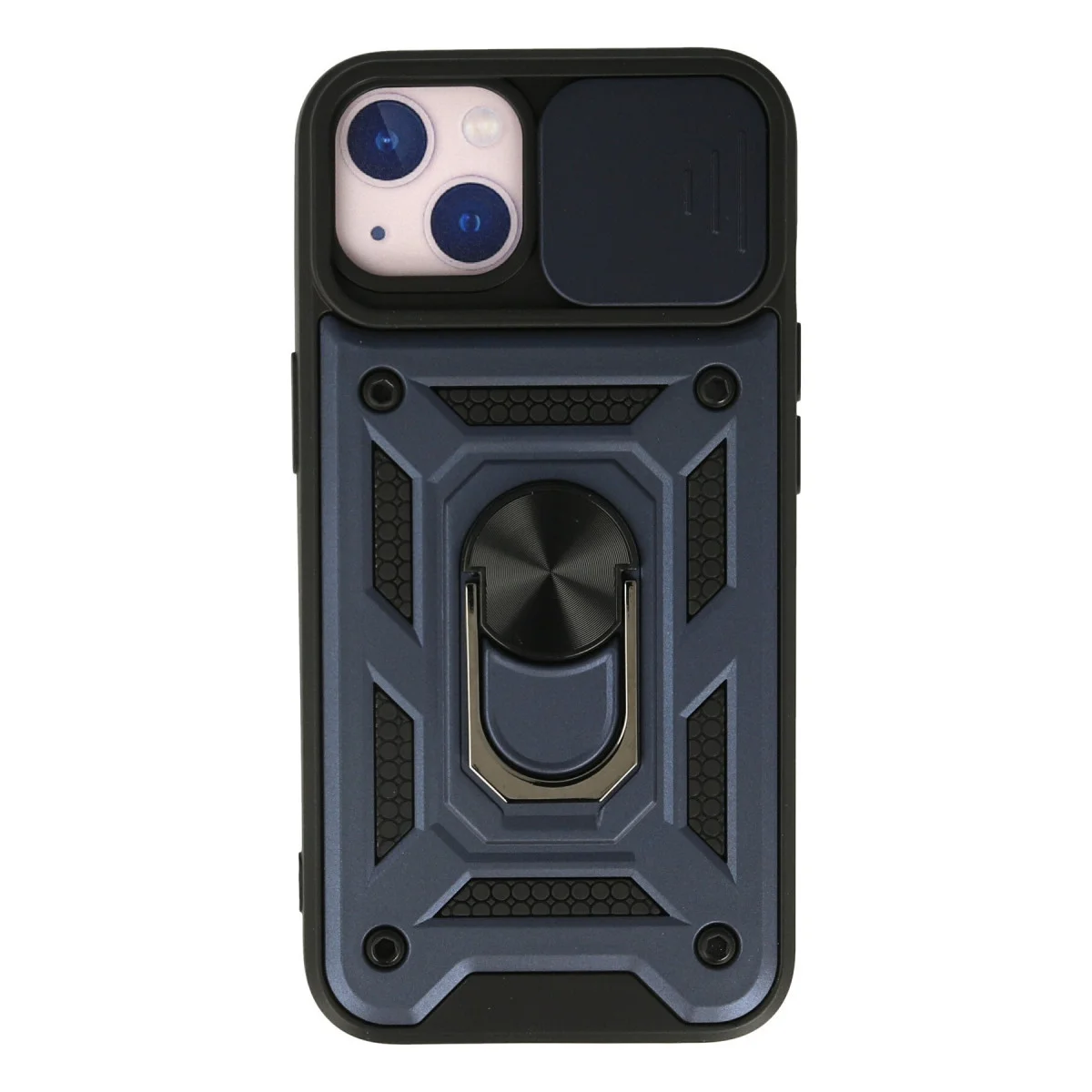 iPhone 15 Lens Korumalı Silikon Kılıf - Standlı, Anti-Leke ve Hafif