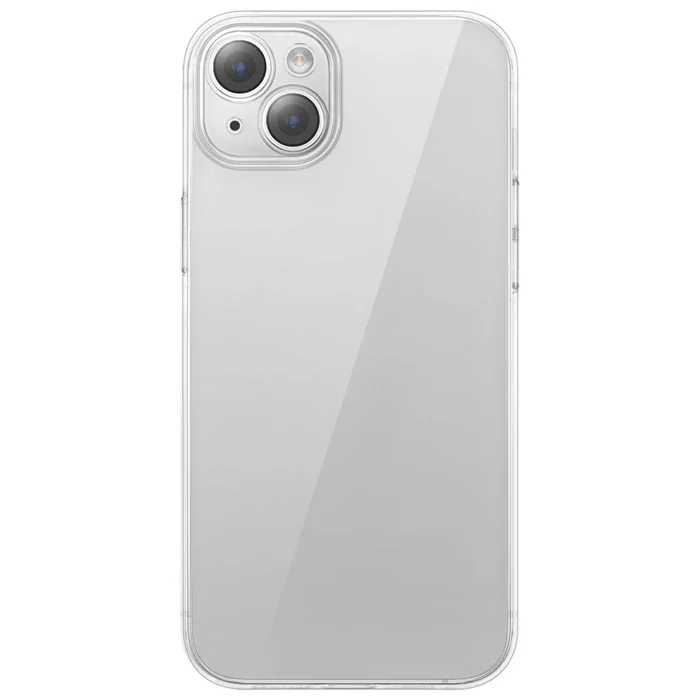 iPhone 15 Plus Kılıfı Şeffaf Ultra İnce Sararmaz Koruyucu - 0,8 mm