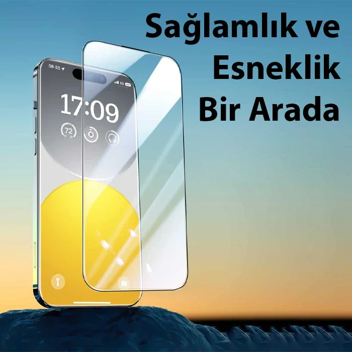 iPhone 15 Plus Privacy Ekran Koruyucu Cam – Gizlilik ve Çizilmezlik