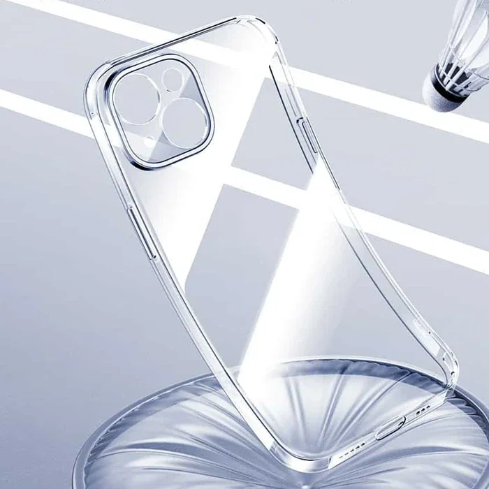 iPhone 15 Plus Ultra İnce Kılıf – Sararmaz Darbe Emici Şeffaf Silikon