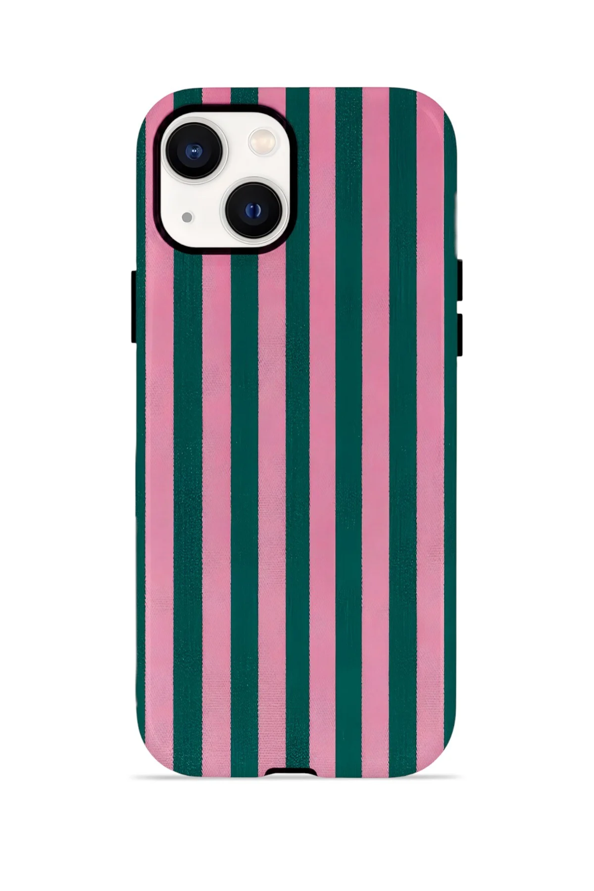 iPhone 15 Plus Vorian Çift Katmanlı Kılıf Pink Navy Cabana