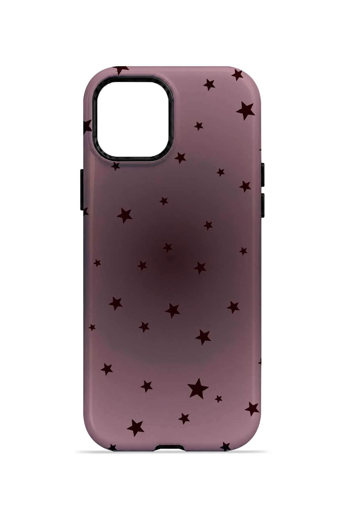 iPhone 15 Plus Vorian Çift Katmanlı Rose Star Dust Kılıf - Görsel 4