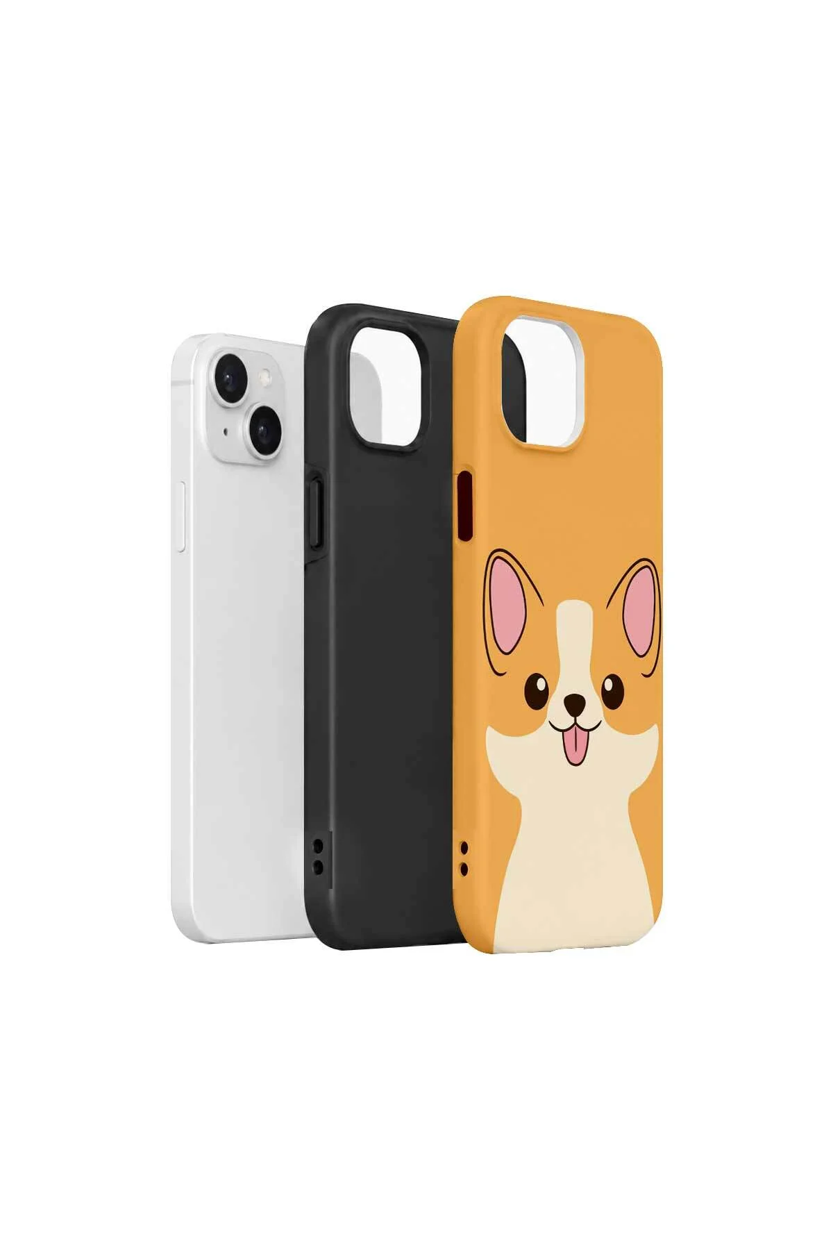 iPhone 15 Plus Vorian Çift Katmanlı Corgili Kılıf iPhone 15 Plus Vorian Çift Katmanlı Corgili Kılıf - Görsel 2