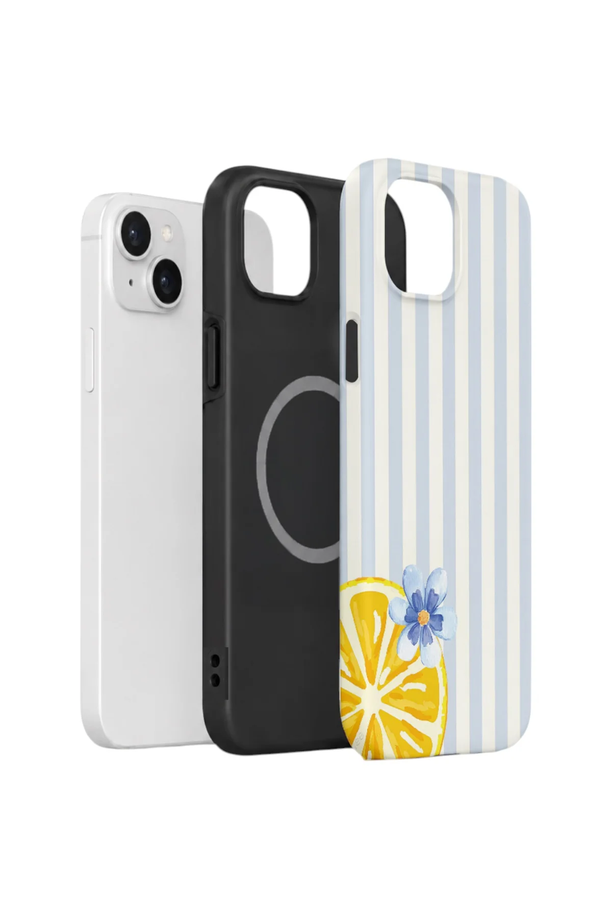 iPhone 15 Plus Vorian Çift Katmanlı MagSafe Kılıf Blue Lemon Blossom Fiyatı, Yorumları ve Özellikleri