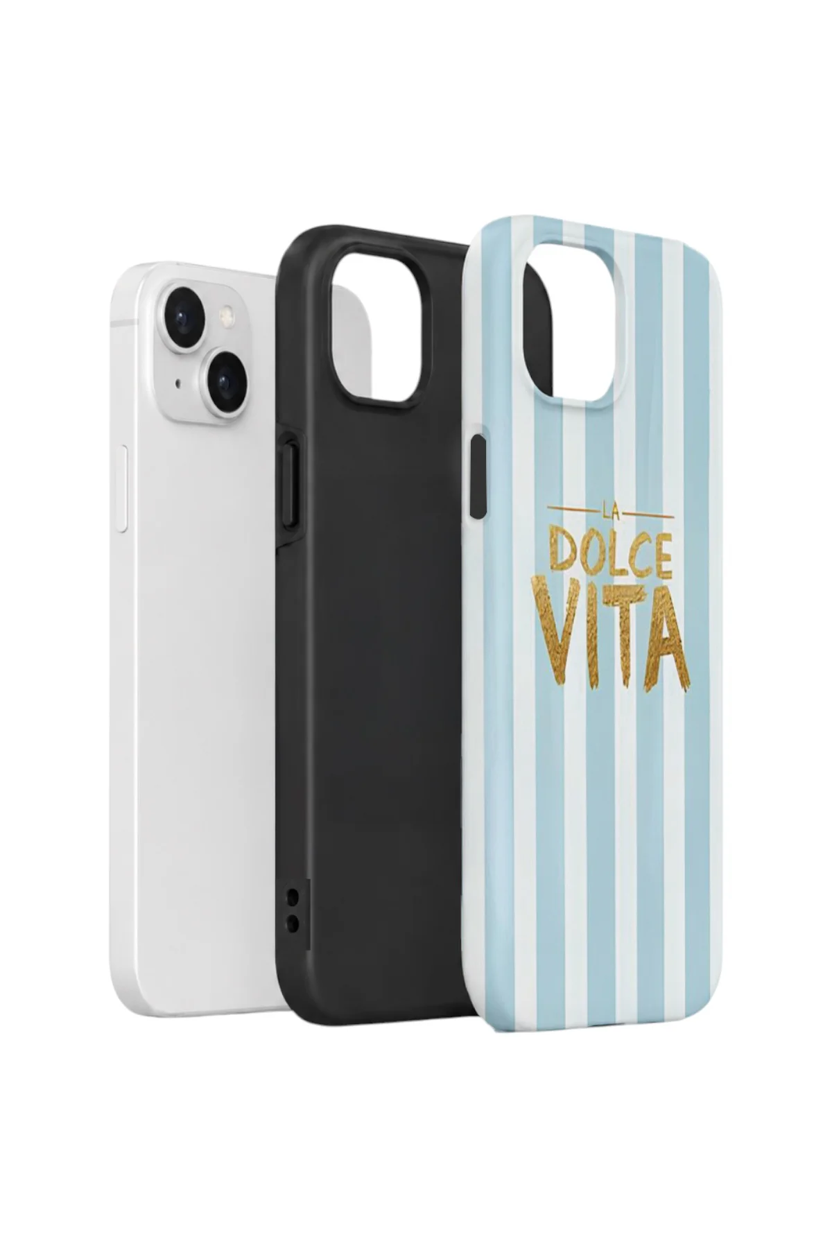 iPhone 15 Plus Vorian Yough Kılıf La Dolce Vita Blue