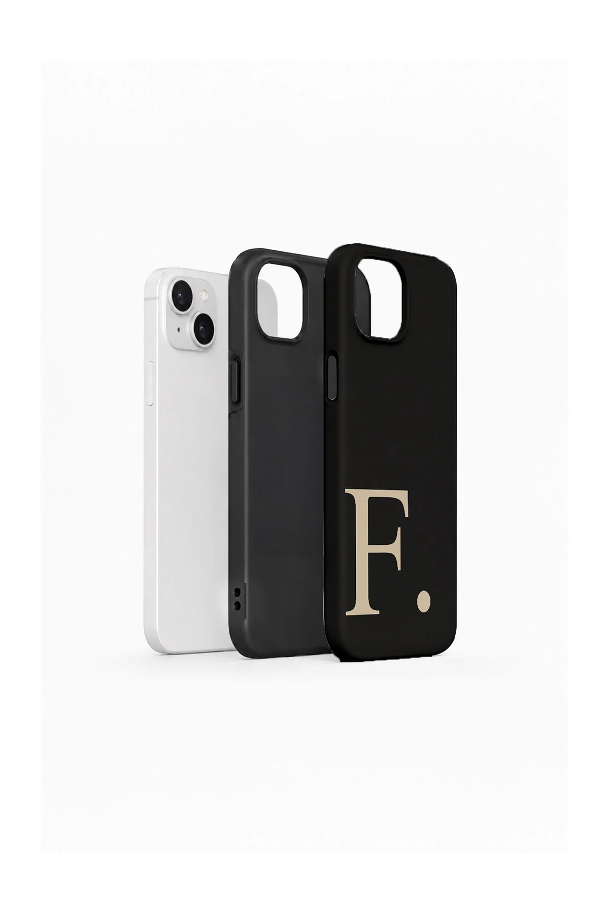 iPhone 15 Plus Vorian Çift Katmanlı Korumalı Kılıf Noir Beige F iPhone 15 Plus Vorian Çift Katmanlı Korumalı Kılıf Noir Beige F