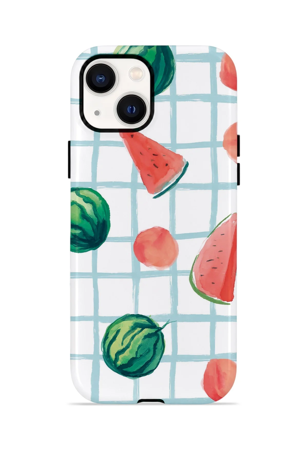 iPhone 15 Plus Vorian Çift Katmanlı Kılıf Watermelon Grid Fiyatı, Yorumları ve Özellikleri