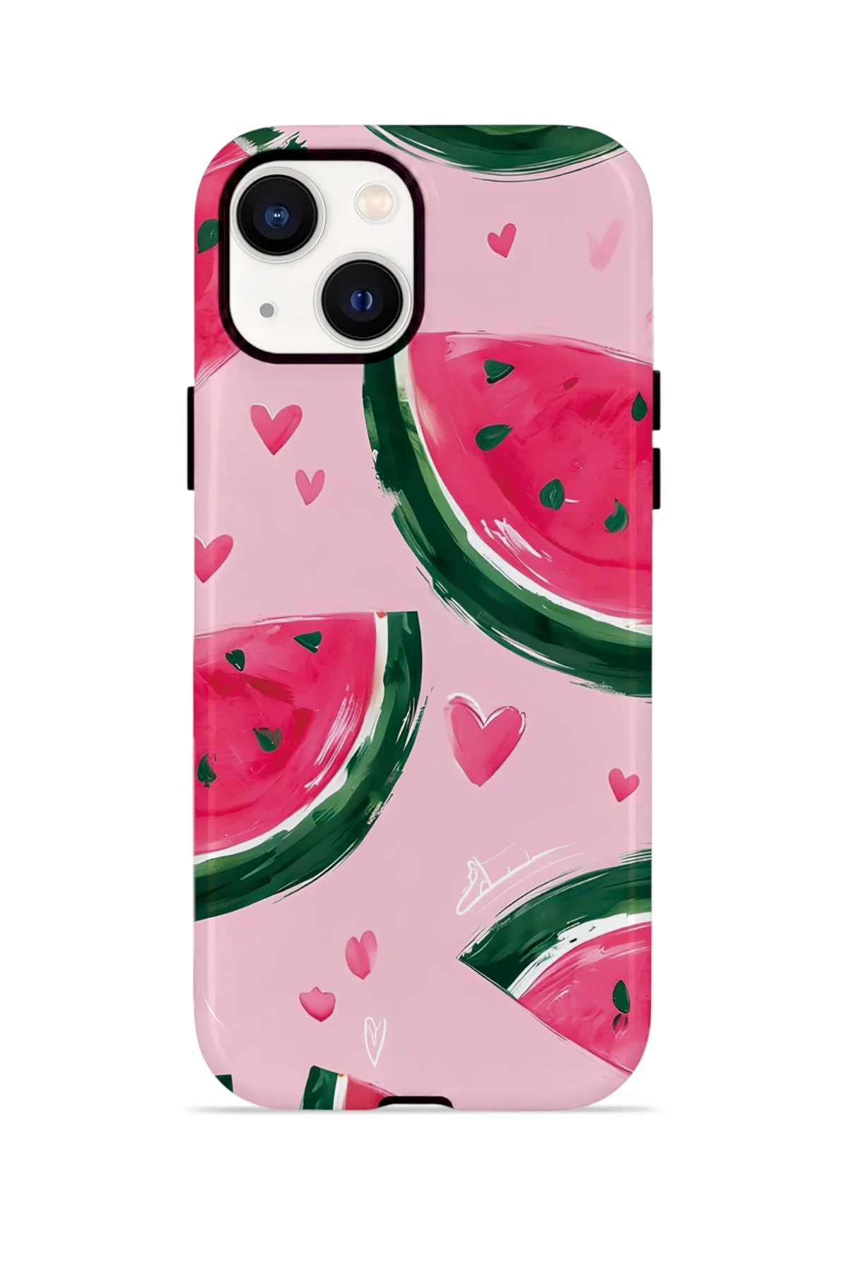 iPhone 15 Plus Vorian Yough Magsafe Kılıf Watermelon Hearts