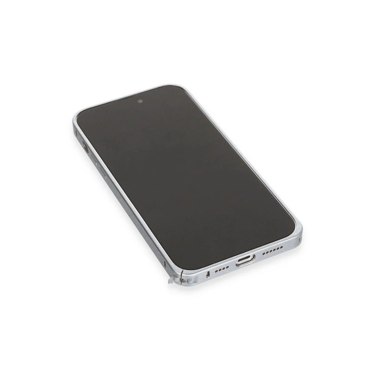 iPhone 15 Pro ile Uyumlu Metal Bumper Kılıf - Gri Mat Kapak Fiyatı, Yorumları ve Özellikleri